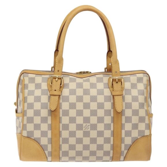 LOUIS VUITTON Damier Azur Berkeley Hand Bag - Picture 2 of 16